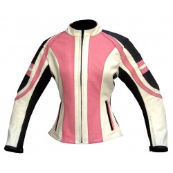 Motorbike Leather Jacket Ladies